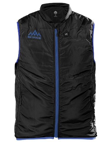 HeatX Heated Everyday Vest Mens Blue/Gray
