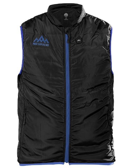 HeatX Heated Everyday Vest Mens S Blue/Gray 