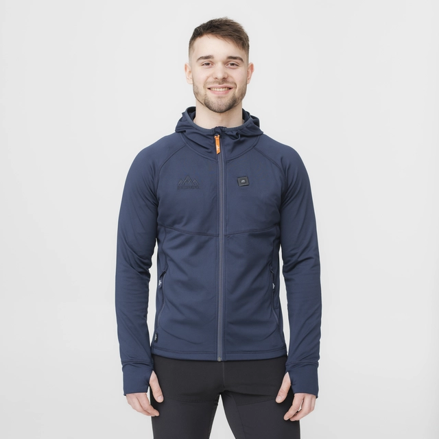 HeatX Heated Anyday Ziphood Mens M Navy/Blue 