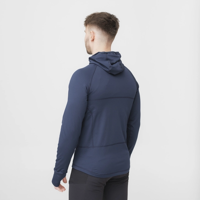 HeatX Heated Anyday Ziphood Mens M Navy/Blue 