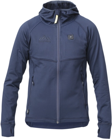HeatX Heated Anyday Ziphood Womens Navy/Blue