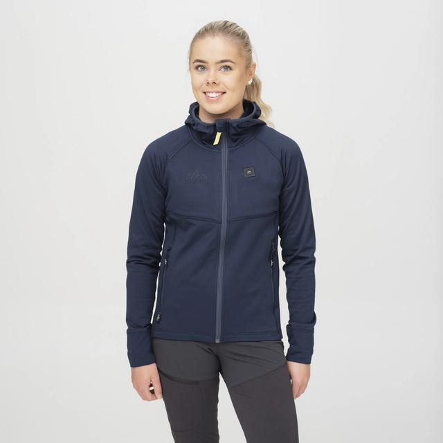 HeatX Heated Anyday Ziphood Womens S Navy/Blue 