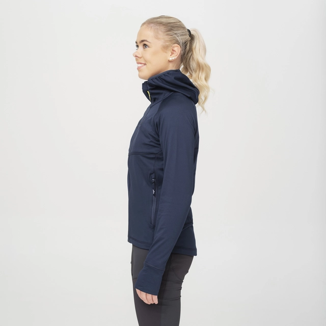 HeatX Heated Anyday Ziphood Womens S Navy/Blue 