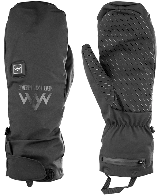 HeatX Heated Everyday Mittens L Black 