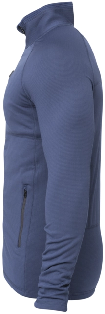 HeatX Heated Grid Fleece Mens S Blue 