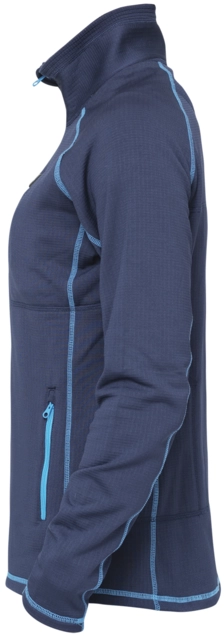 HeatX Heated Grid Fleece Womens L Blue 