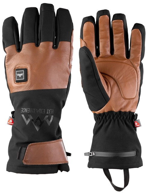 HeatX Heated Outdoor Gloves XXL Brown/Black 