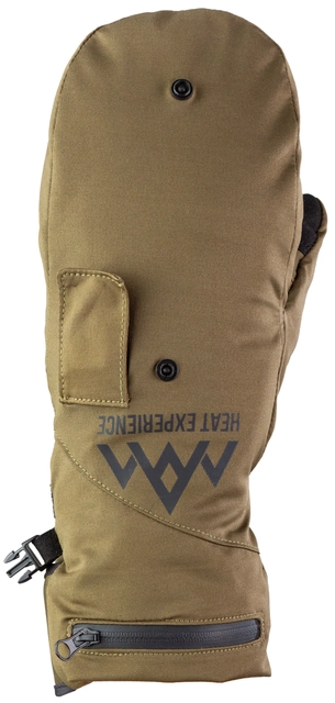 HeatX Heated Hunt Pullover Mittens XL Olive Green 