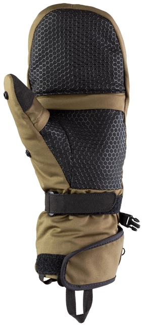 HeatX Heated Hunt Pullover Mittens XL Olive Green 