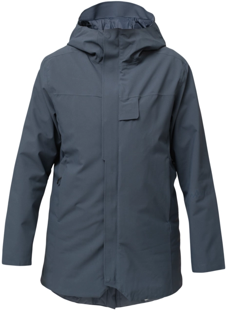 HeatX Heated Oslo Coat Womens M Navy 