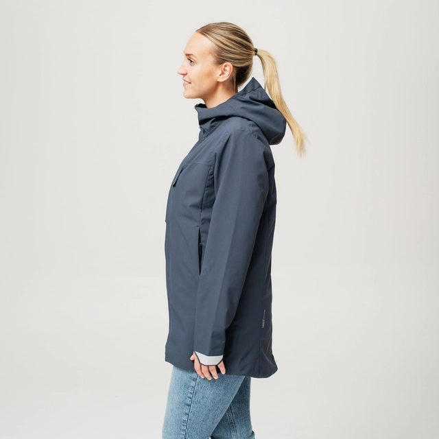 HeatX Heated Oslo Coat Womens M Navy 